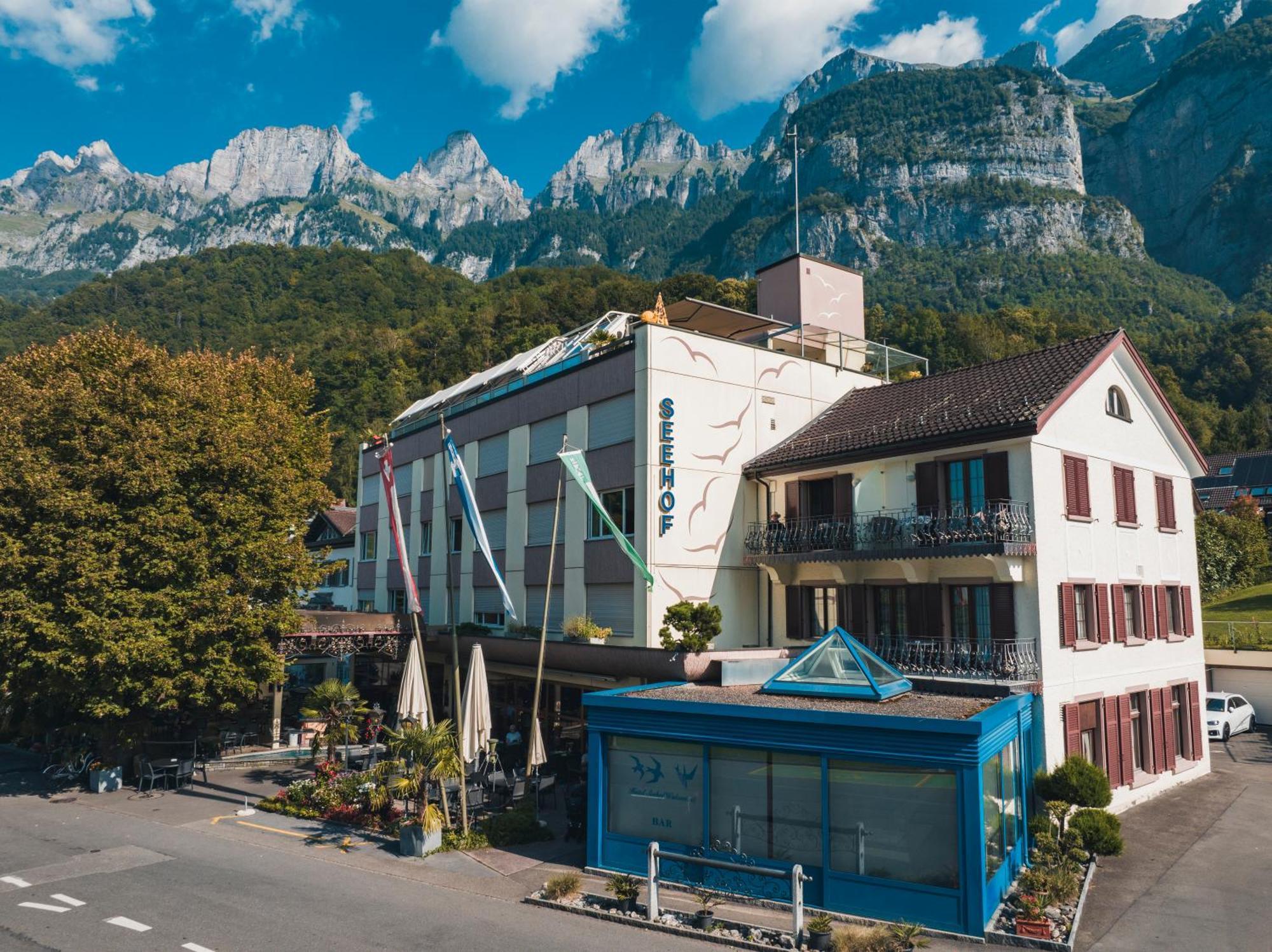 וואלנסטאט Hotel Seehof Superior מראה חיצוני תמונה